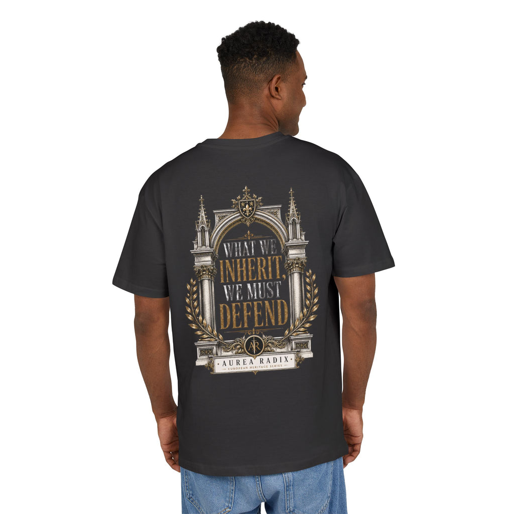 What We Inherit, We Must Defend — Oversized Tee